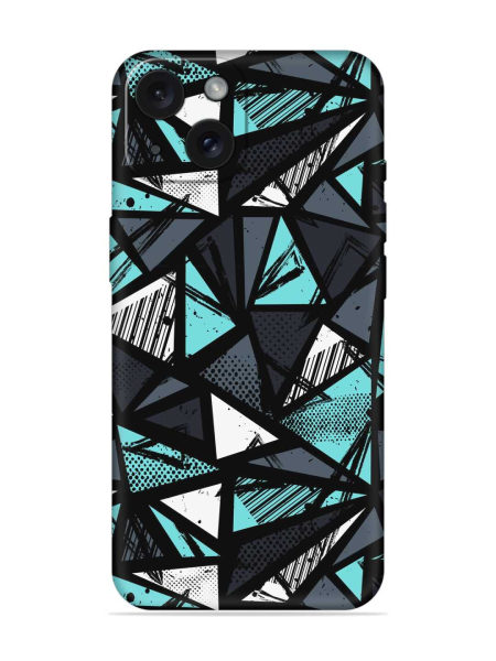 Vibelle Abstract Seamless Embossed Soft Silicone Case iphone 15