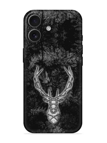 Vibelle- Ancient Deer Embossed Soft Silicone Case for Apple Iphone 17