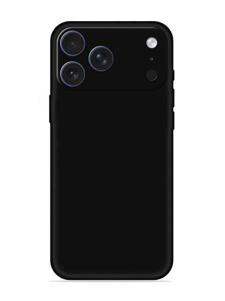 Vibelle- Plain Black for Iphone 17 Pro Max