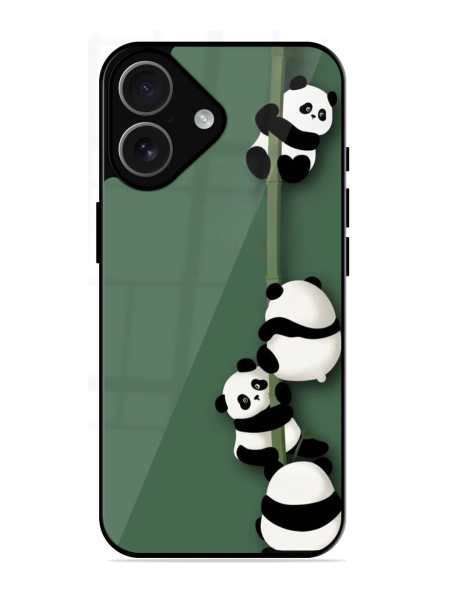 Vibelle- Cute Panda Column SoftSnap Case for Apple Iphone 17