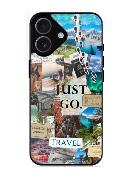 Vibelle- I Wanna Travel The World SoftSnap Case for Apple Iphone 17