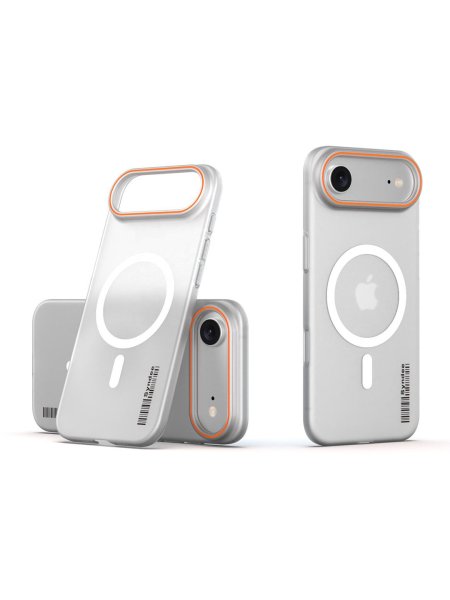 Vibelle- MagSafe Transparent White Case For Iphone 17 Air