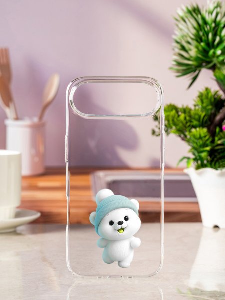 Vibelle- Baby Dhol Transparent Printed Mobile Case for Iphone 17 Air