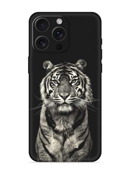 Vibelle - Tiger Art Embossed for Iphone 15 Pro Max