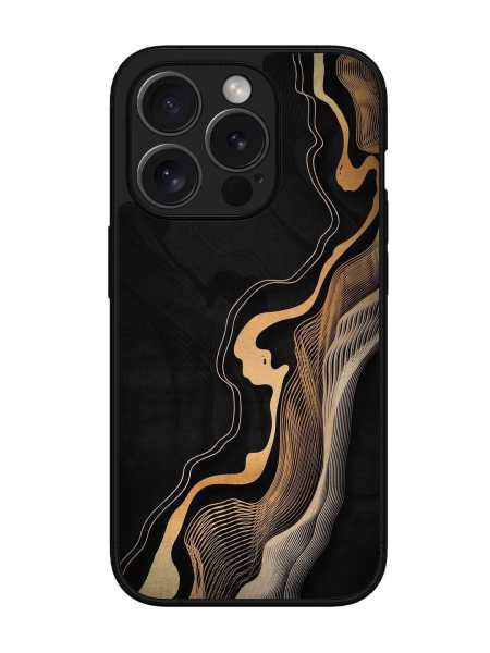 Vibelle PrismFlow Abstract Armor Case for iPhone 15 Pro