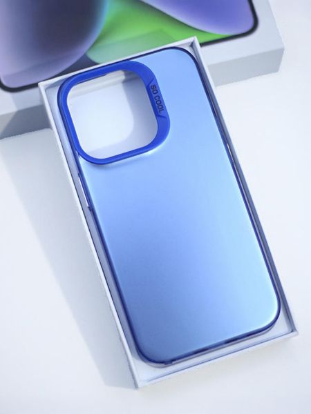 Vibelle - SoCool Matte Finish Protective Cover For Iphone 15 Pro Max